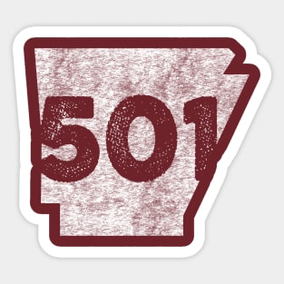 501 Arkansas Sticker